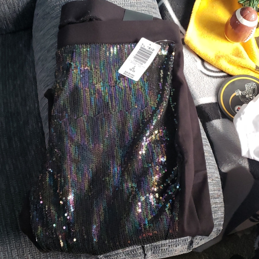 Sequined leggings